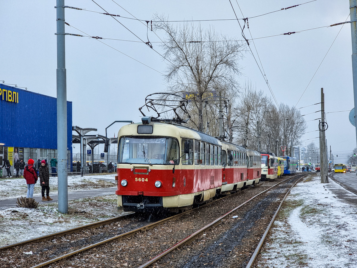 Киев, Tatra T3SU № 5604; Киев — Происшествия