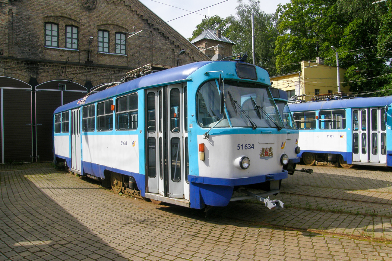 Рига, Tatra T3A № 51634