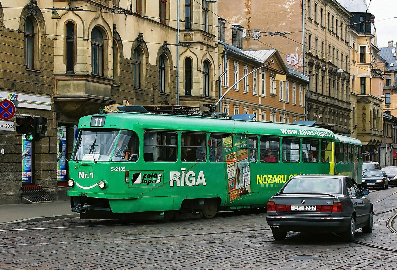 Рига, Tatra T3A № 5-2105
