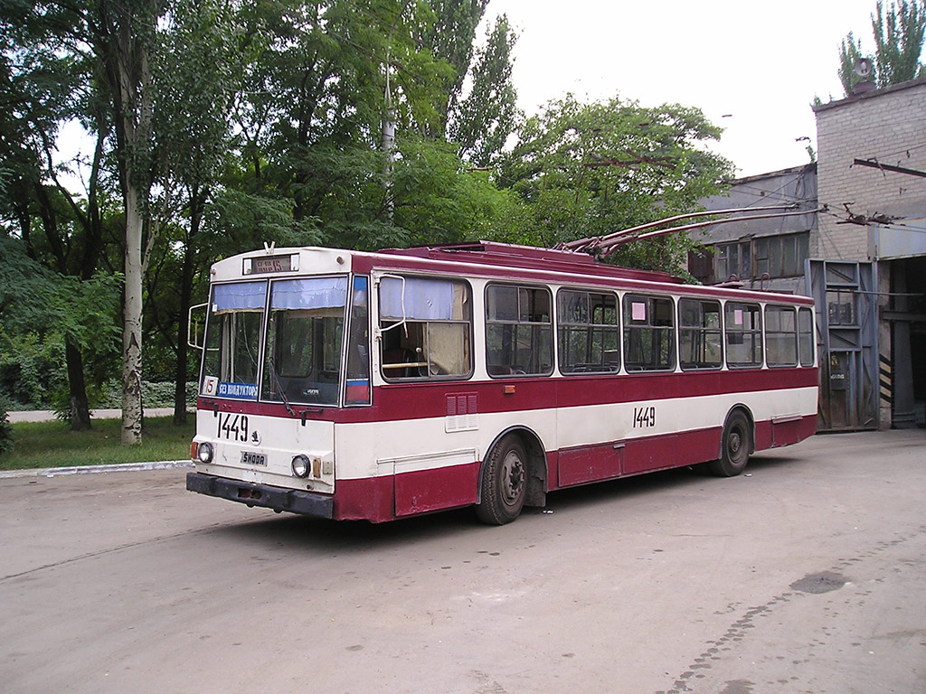 Мариуполь, Škoda 14Tr02/6 № 1449