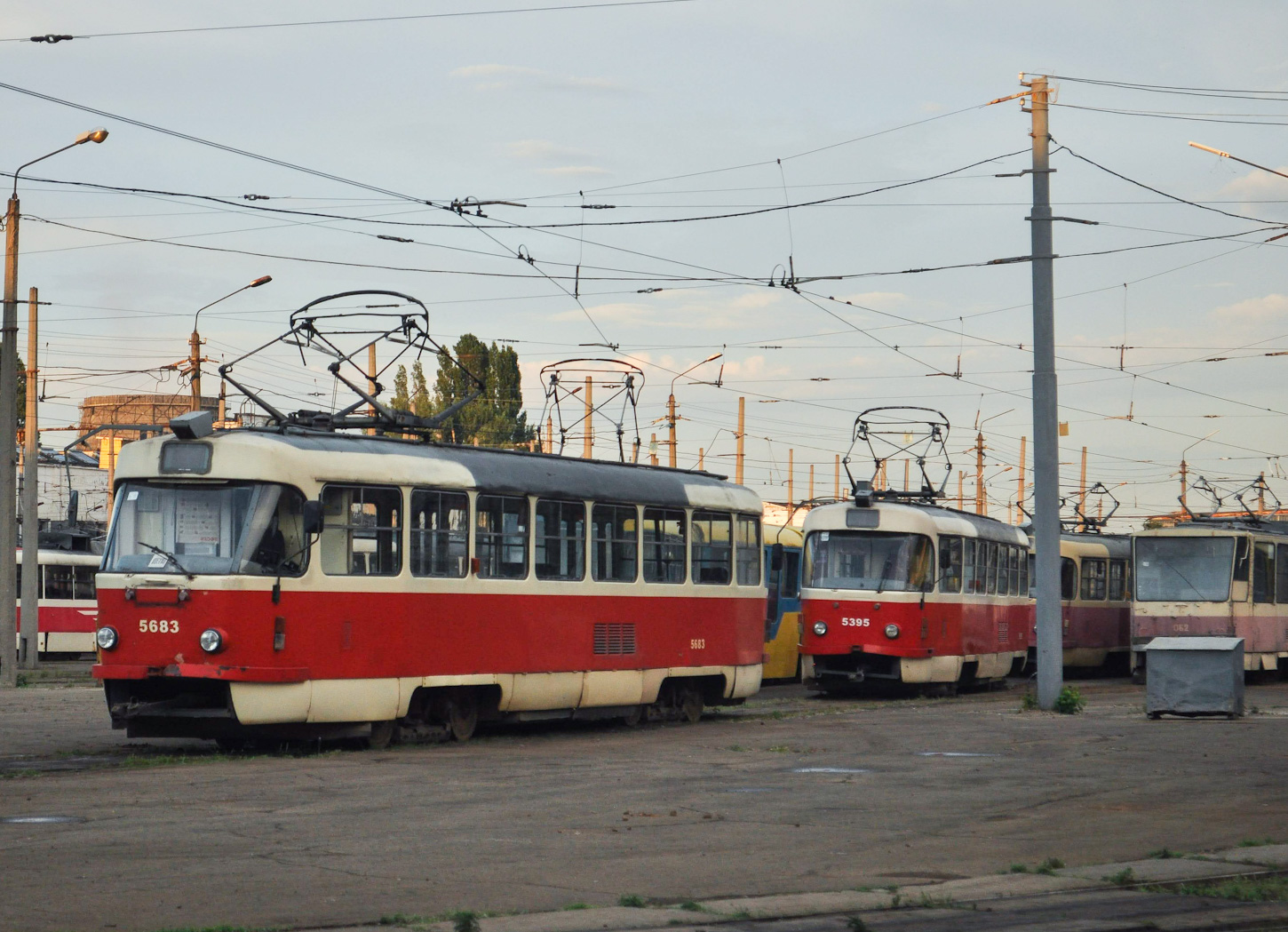 Киев, Tatra T3SUCS № 5395; Киев, Tatra T3SUCS № 5683