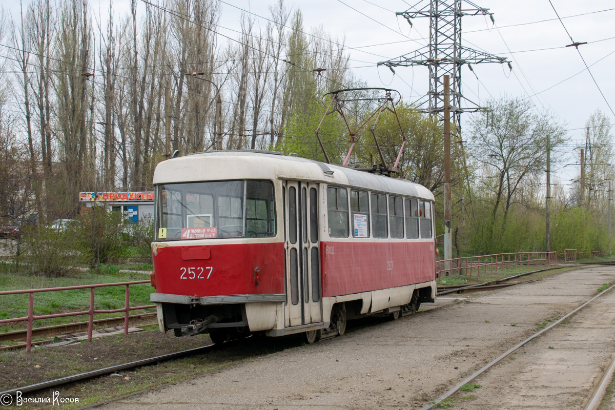 Волгоград, Tatra T3SU (двухдверная) № 2527