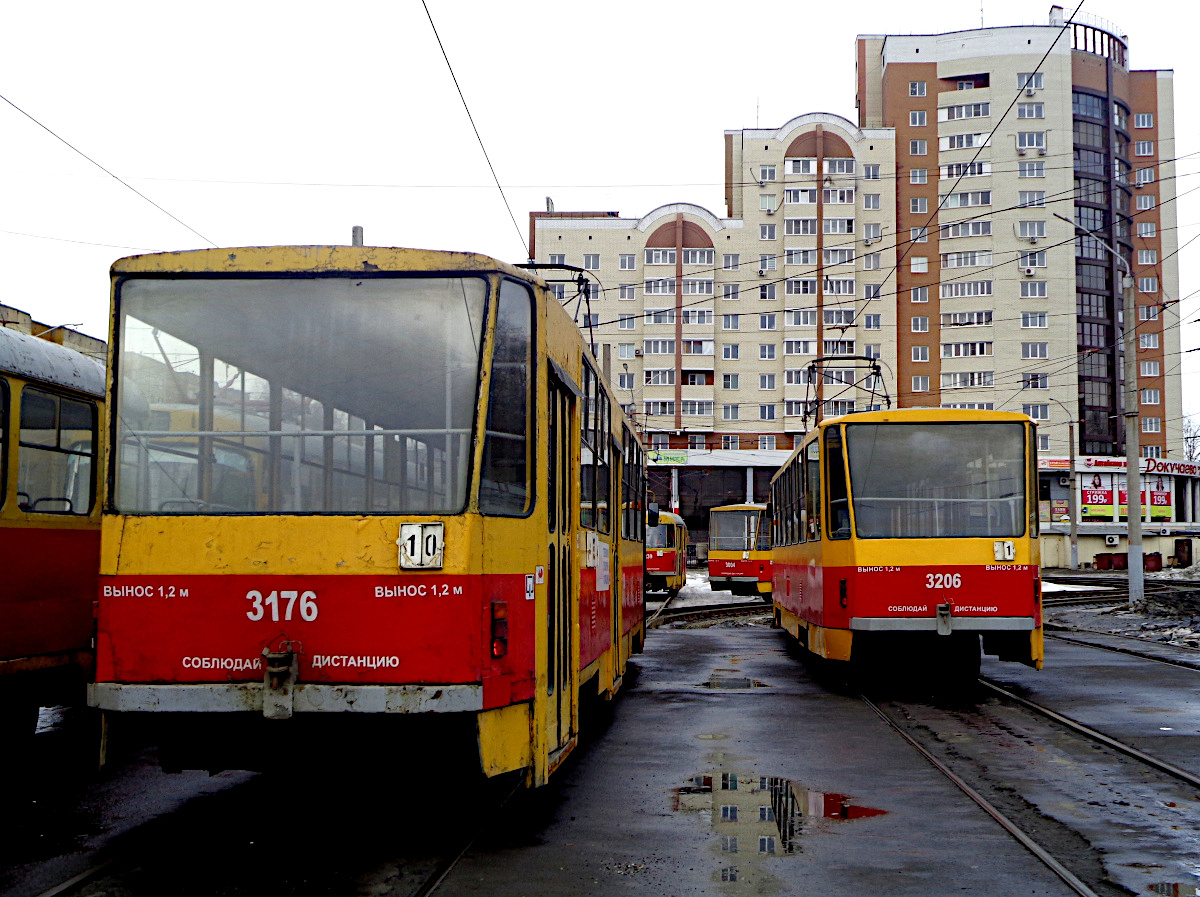 Барнаул, Tatra T6B5SU № 3176; Барнаул, Tatra T6B5SU № 3206