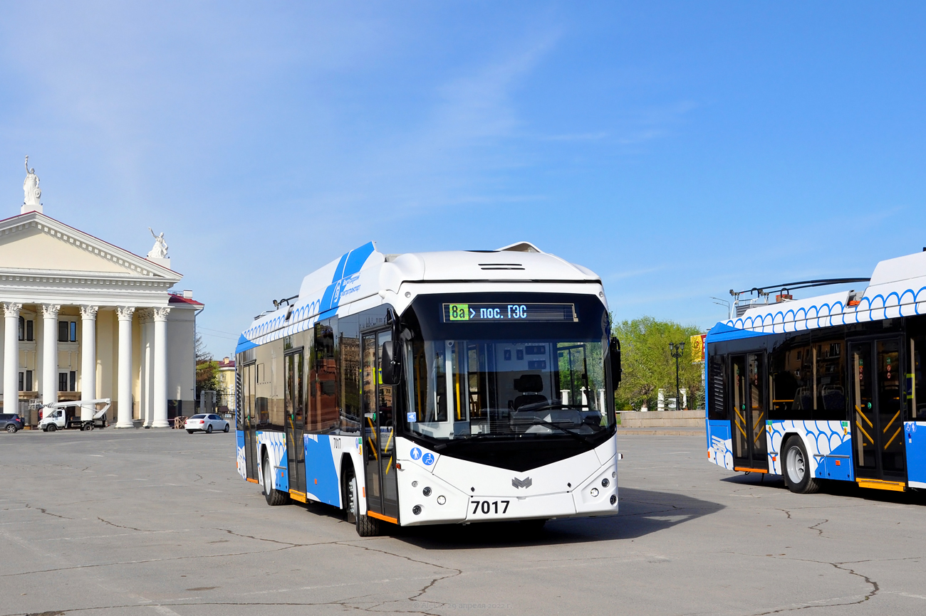 Волгоград, БКМ 32100D № 7017; Волгоград — Новые троллейбусы