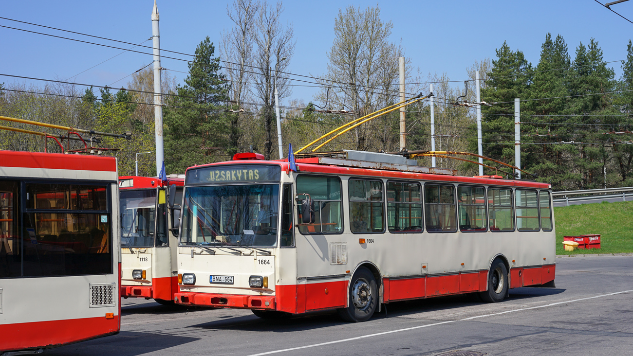 Вильнюс, Škoda 14Tr17/6M № 1664