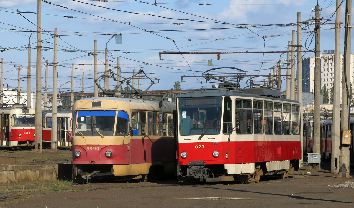 Киев, Tatra T6A5 № 027