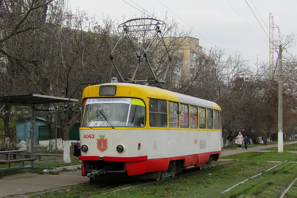 Одесса, Tatra T3R.P № 4062