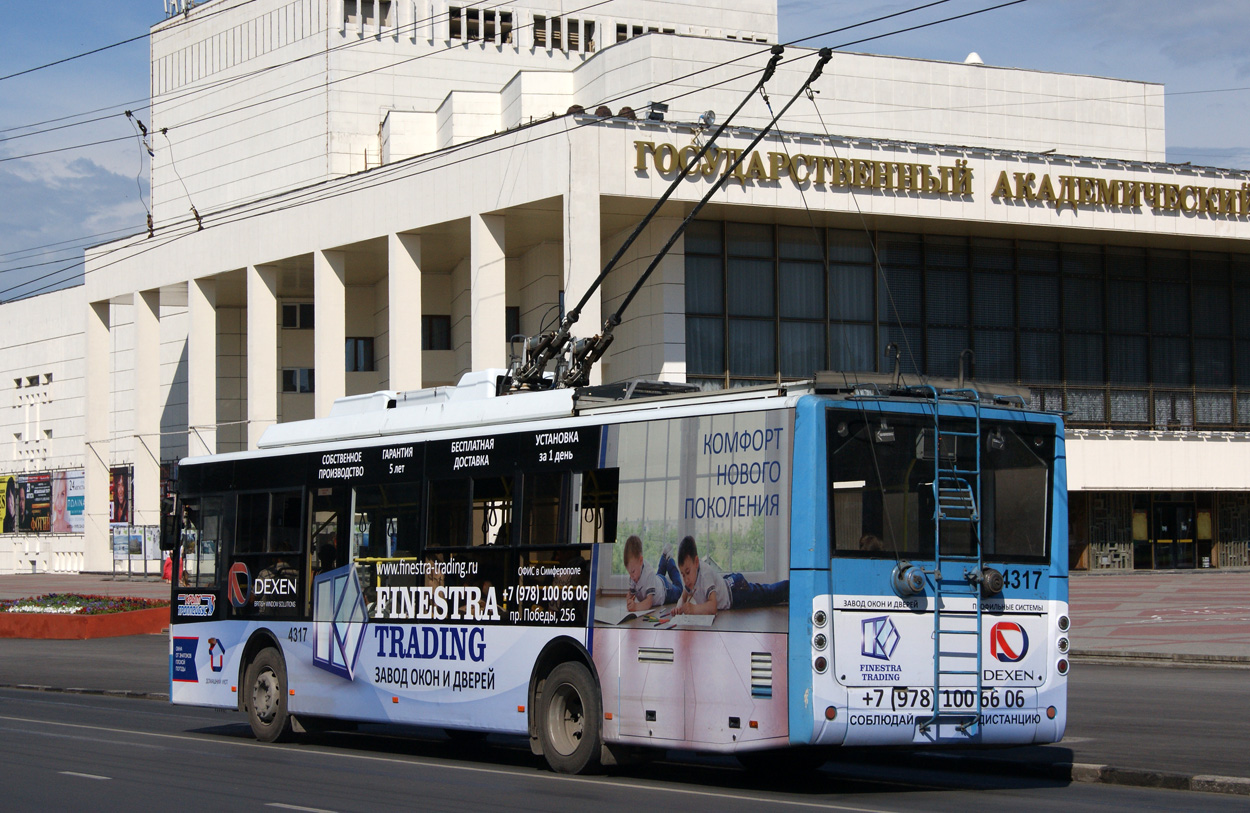 Крымский троллейбус, Богдан Т70110 № 4317