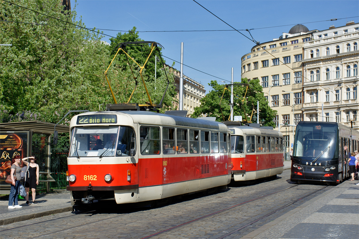 Прага, Tatra T3R.PV № 8162