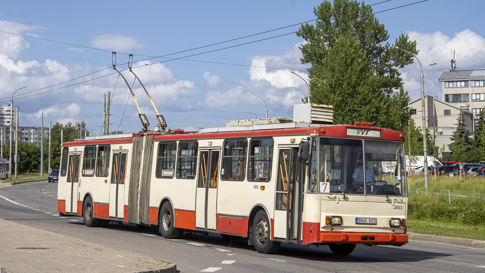 Вильнюс, Škoda 15Tr03/6 № 2603; Вильнюс — Проишествия, ДТП, поломки