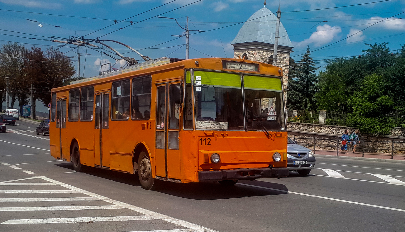 Тернополь, Škoda 14Tr02/6 № 112