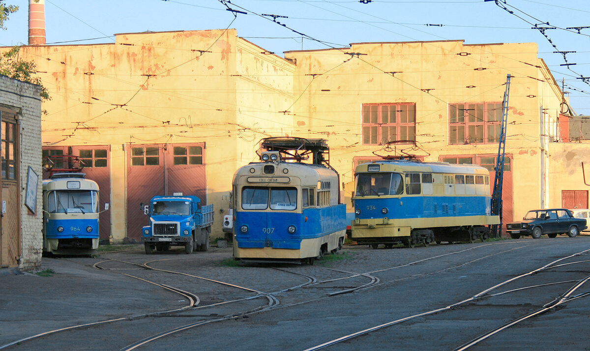 Екатеринбург, МТВ-82 № 907; Екатеринбург — Южное трамвайное депо