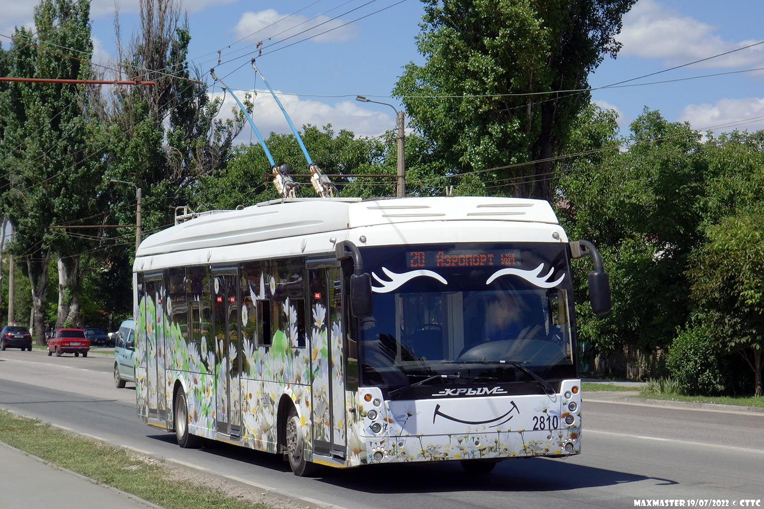 Крымский троллейбус, Тролза-5265.03 «Мегаполис» № 2810