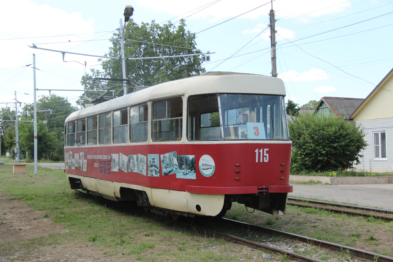 Пятигорск, Tatra T3SU № 115