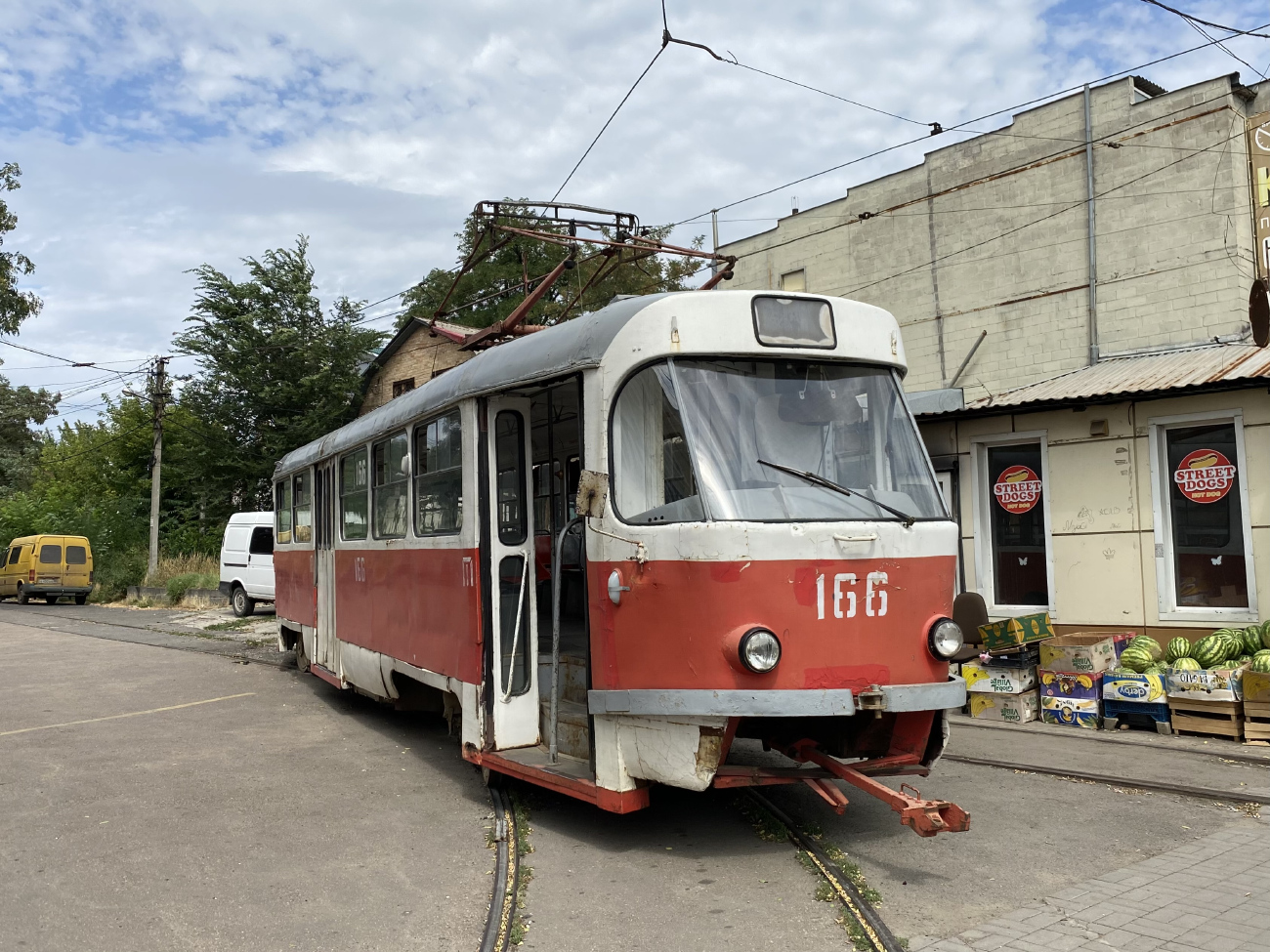 Донецк, Tatra T3SU № 166 (4166)