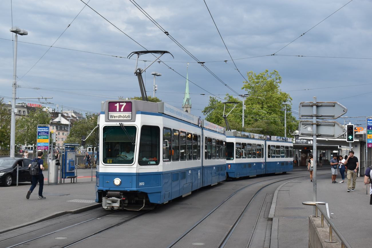 Цюрих, SWP/SIG/BBC Be 4/6 "Tram 2000" № 2072