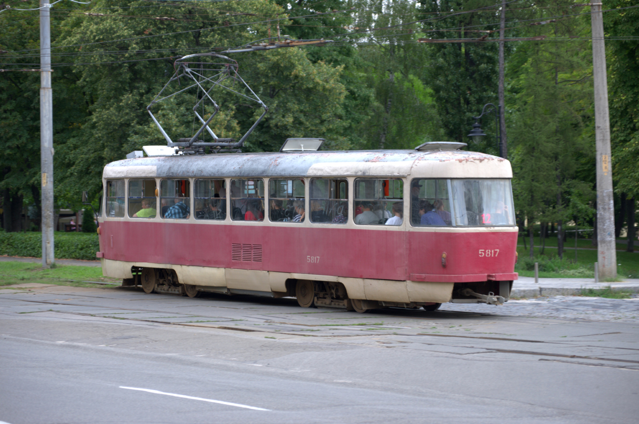 Киев, Tatra T3SU № 5817