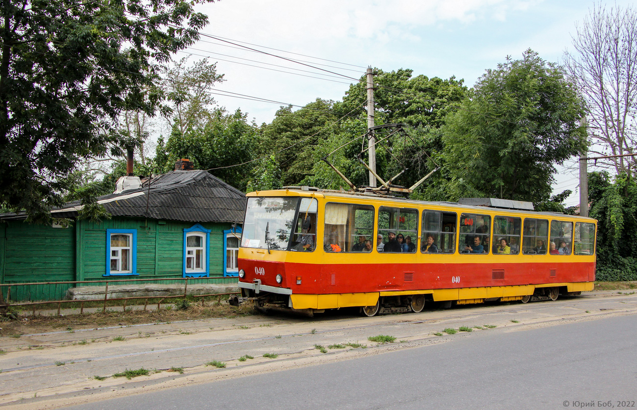 Курск, Tatra T6B5SU № 040