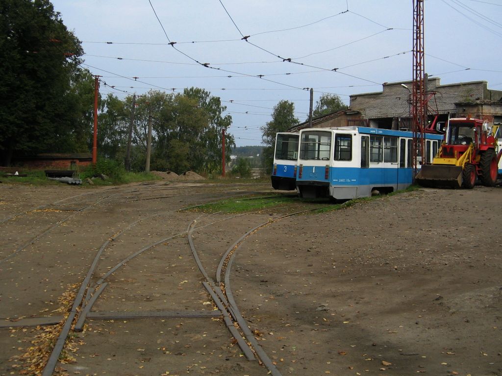Ногинск, 71-608КМ № 1; Ногинск, 71-608К № 3; Ногинск — Трамвайное депо