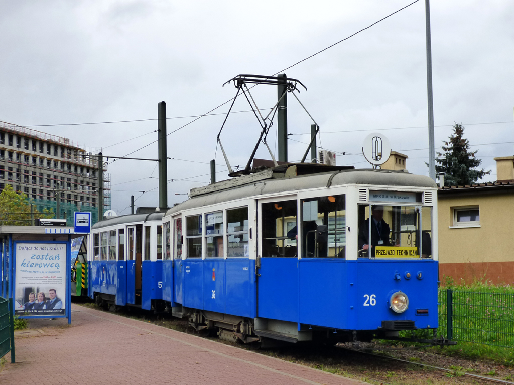Краков, Konstal N № 26; Краков — Парад исторических и современных трамваев 2022