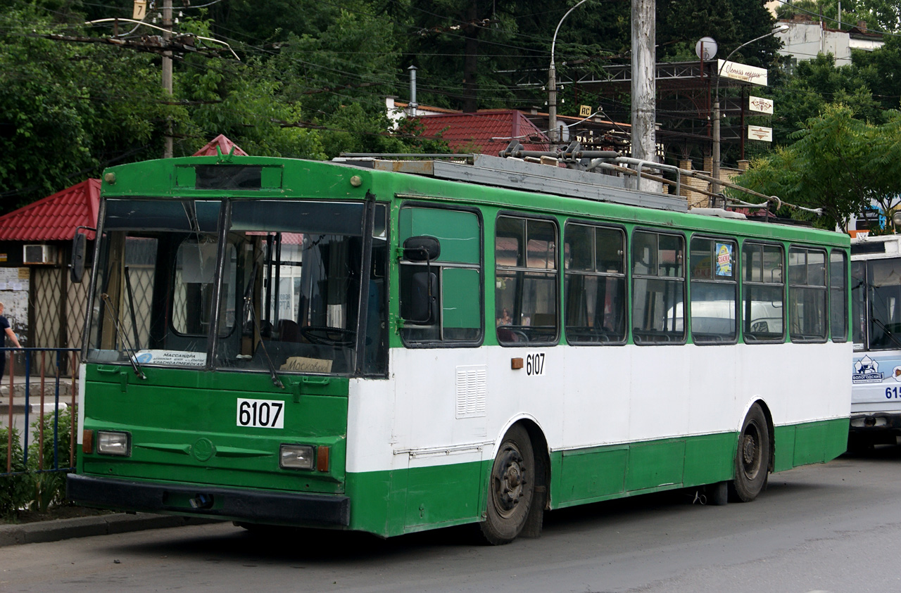 Крымский троллейбус, Škoda 14Tr89/6 № 6107