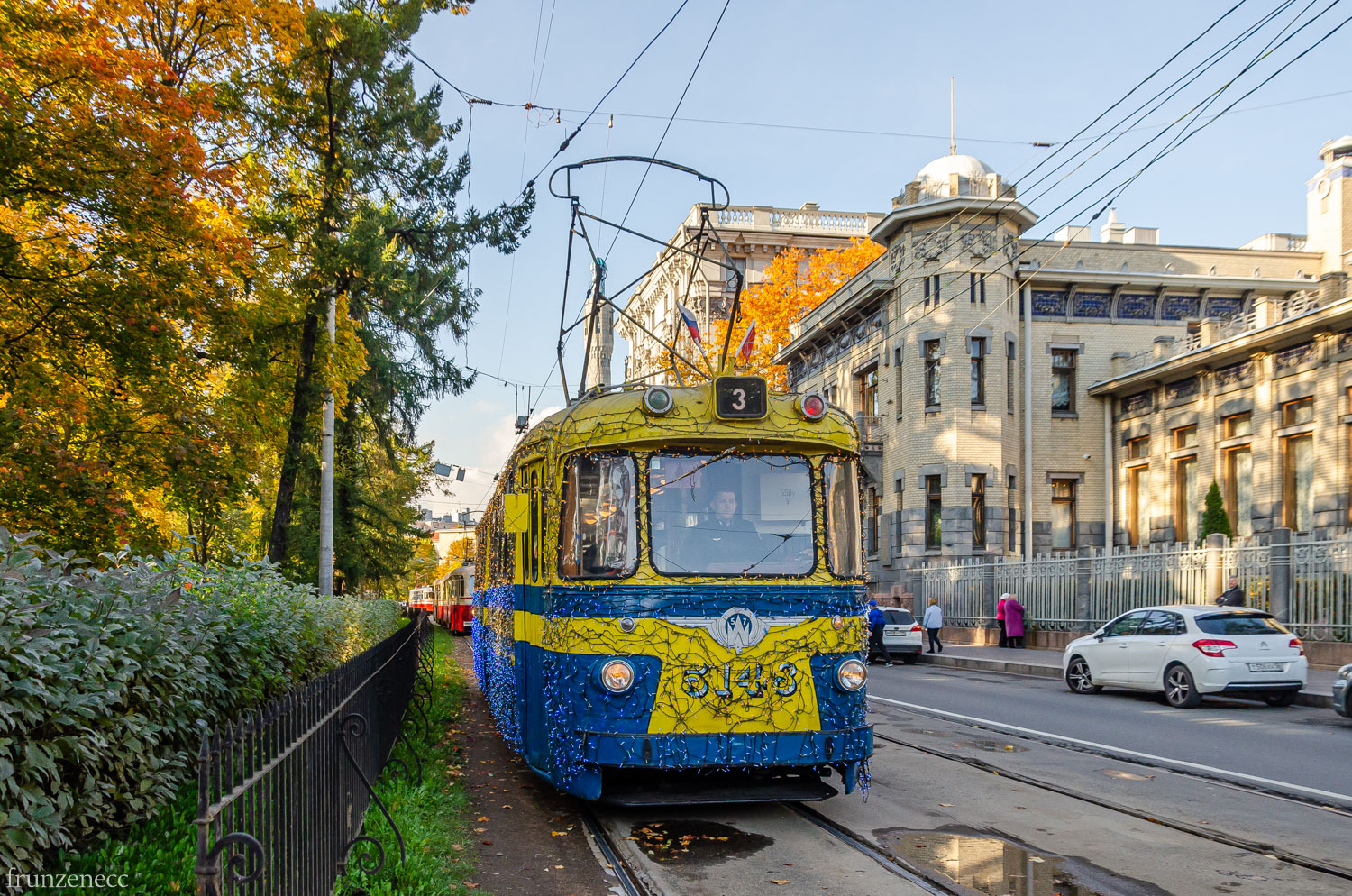 Санкт-Петербург, ЛМ-57 № 5148; Санкт-Петербург — Выставка вагонов на 115-летие трамвая
