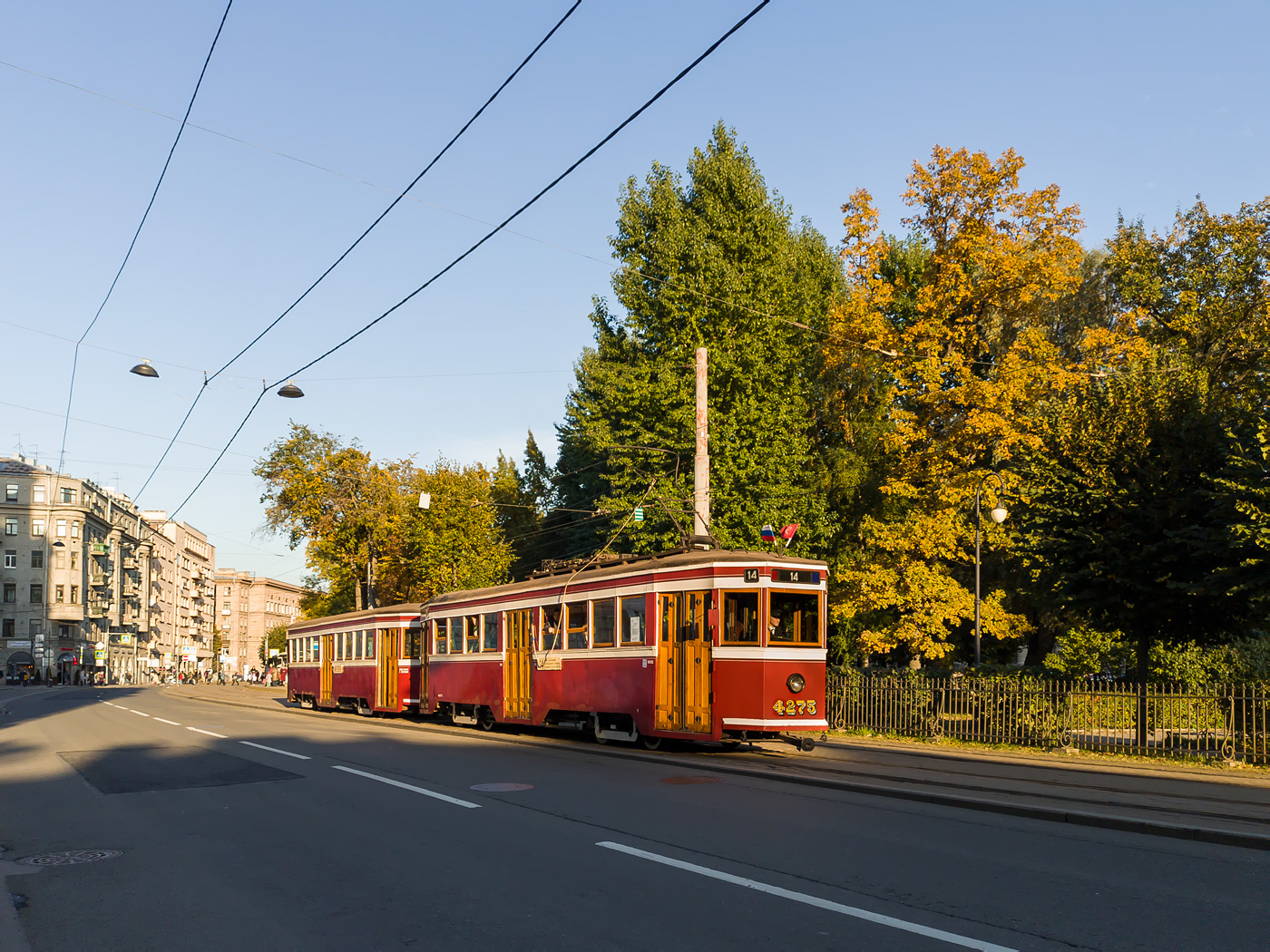 Санкт-Петербург, ЛМ-33 № 4275; Санкт-Петербург — Выставка вагонов на 115-летие трамвая