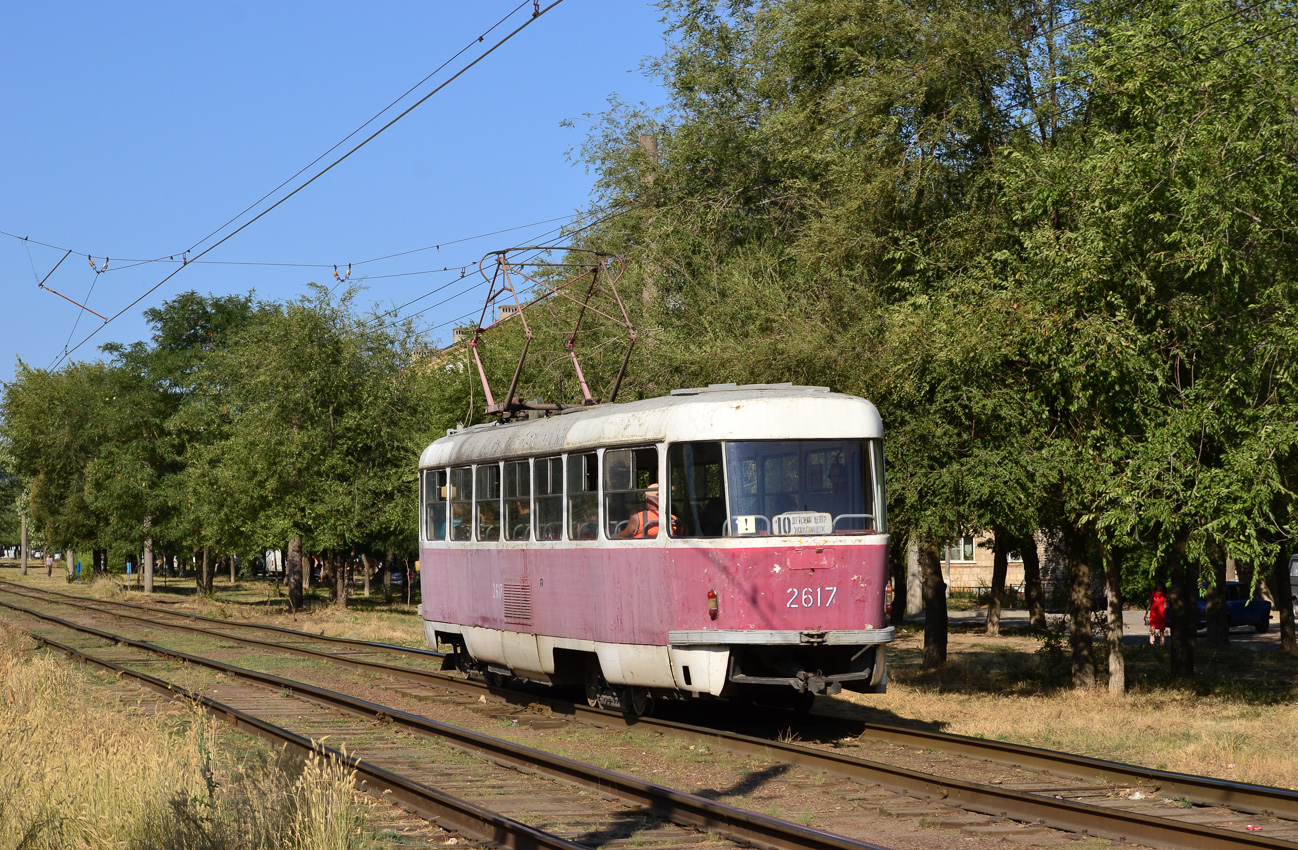 Волгоград, Tatra T3SU (двухдверная) № 2617