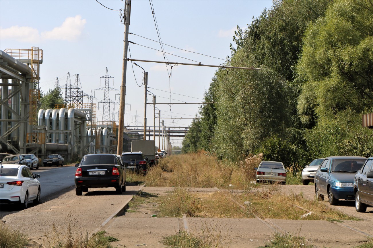 Нижнекамск — Трамвайные линии и кольца