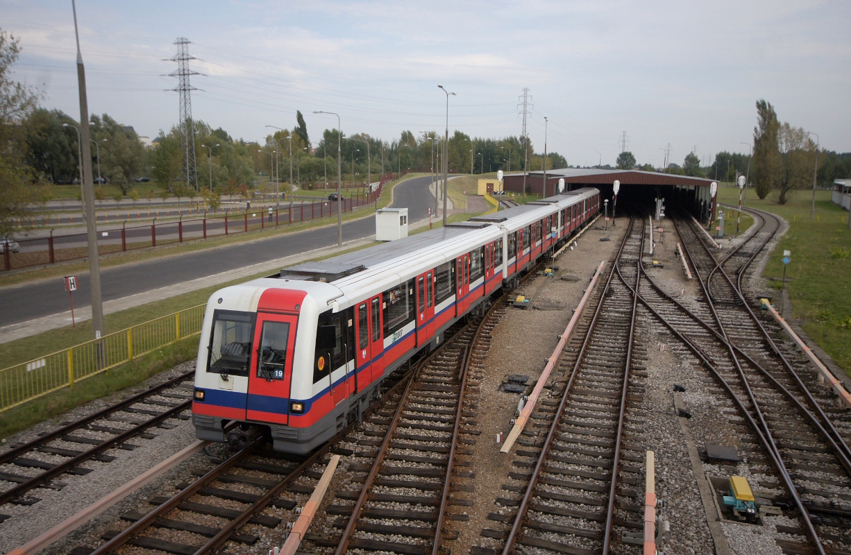 Варшава, Alstom Metropolis 98B № 2007; Варшава — ; Варшава — Метрополитен