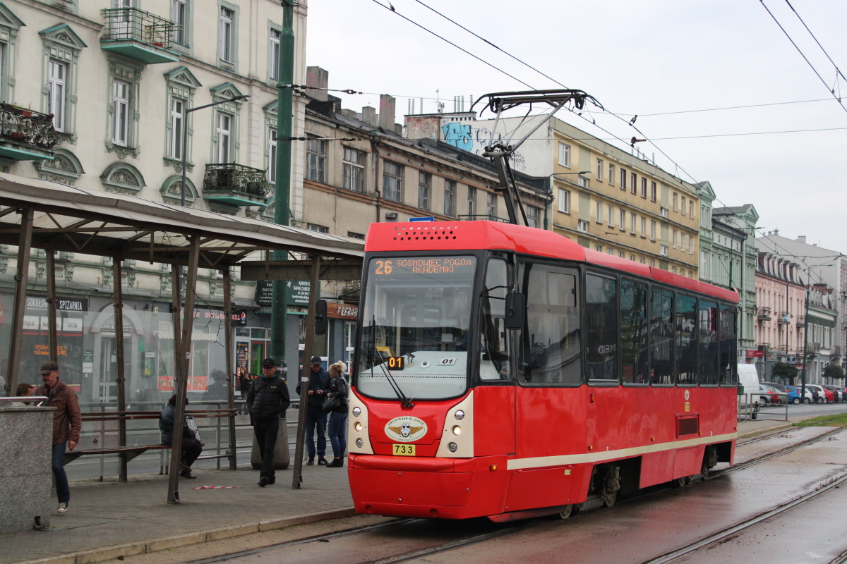 Силезские трамваи, Konstal 105N-2K № 733