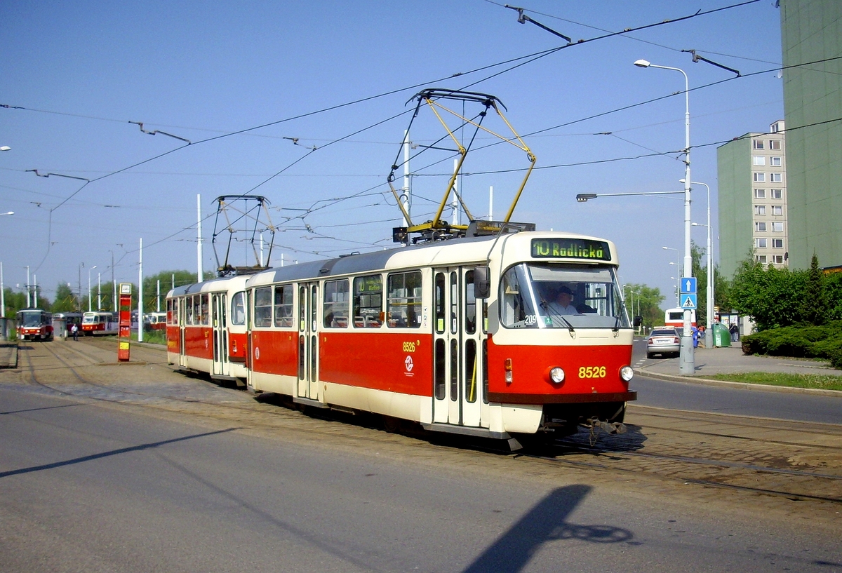 Прага, Tatra T3R.P № 8526