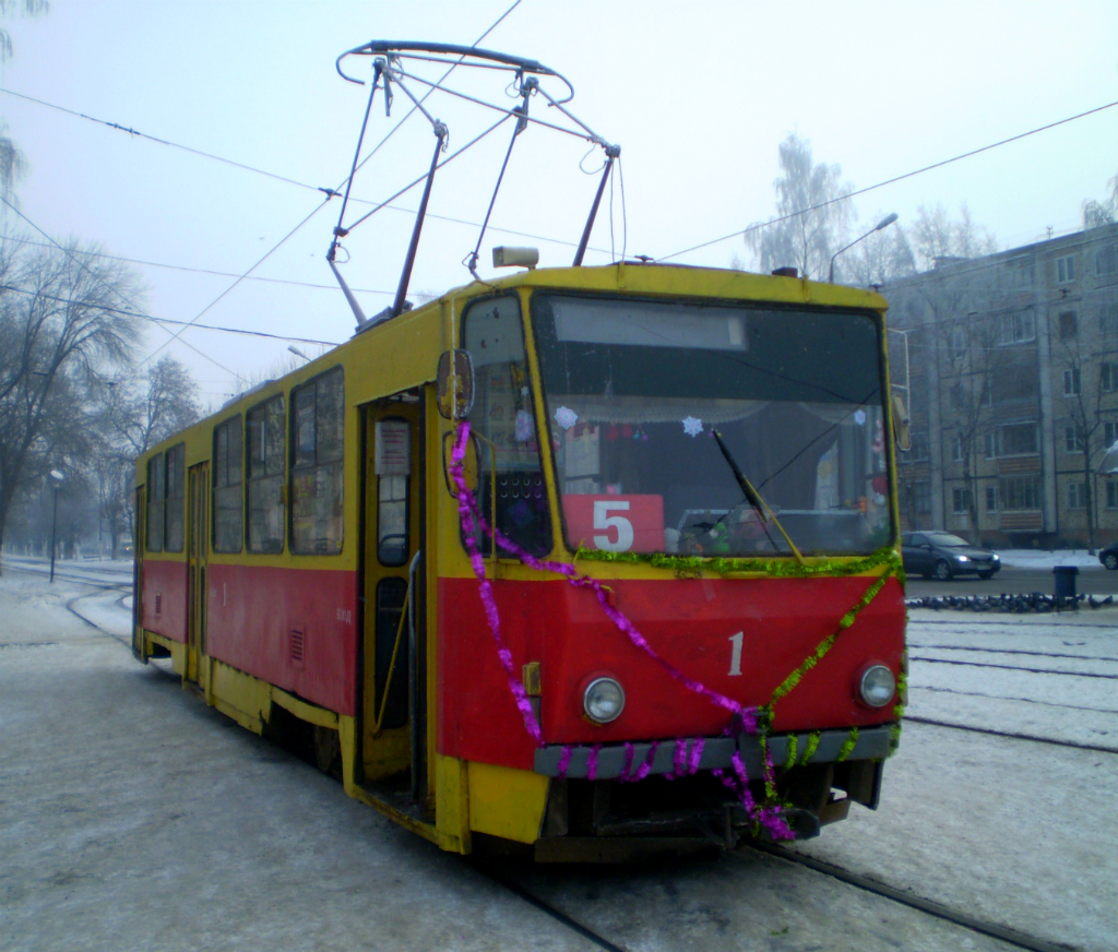 Тверь, Tatra T6B5SU № 1; Тверь — Трамвайные конечные станции и кольца