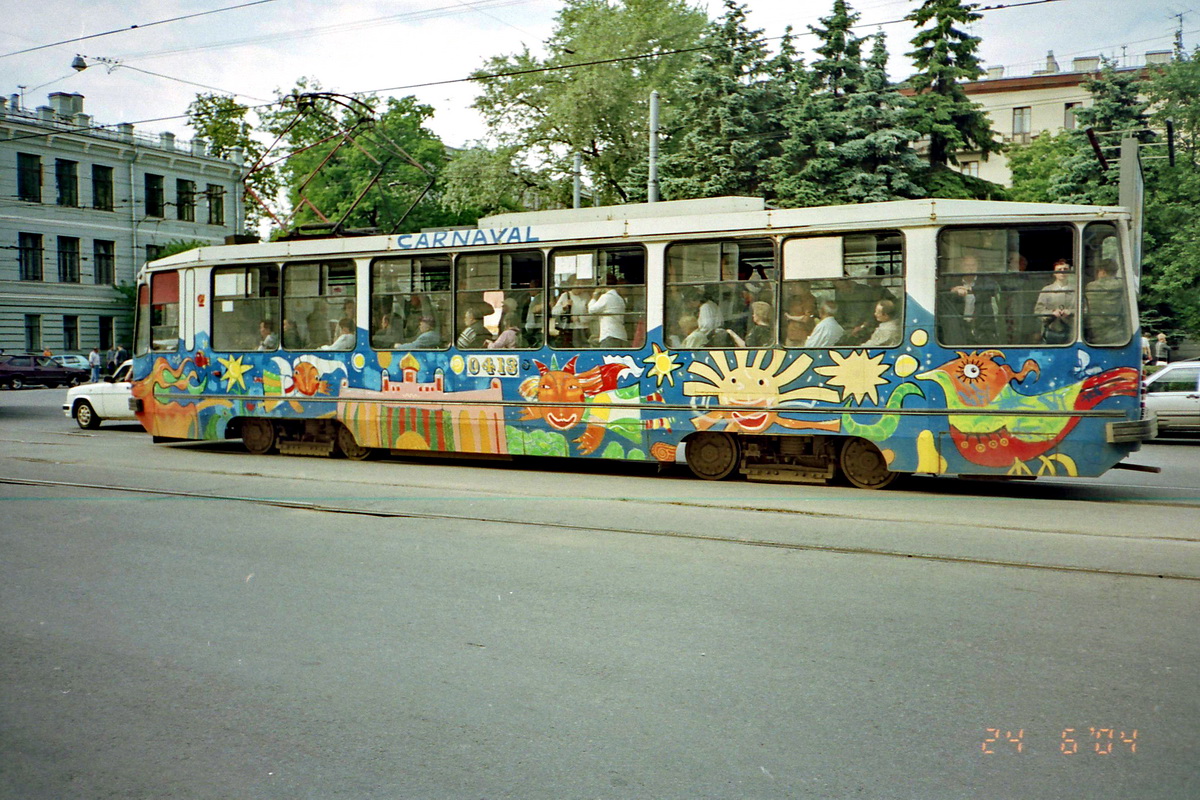 Санкт-Петербург, 71-134К (ЛМ-99К) № 0413