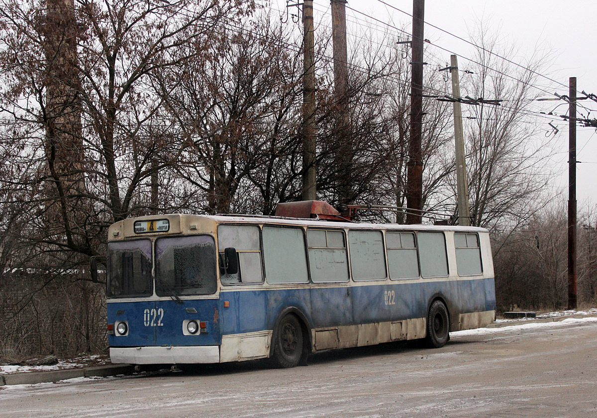 Краснодон, ЗиУ-682В [В00] № 022; Краснодон — Троллейбусное депо