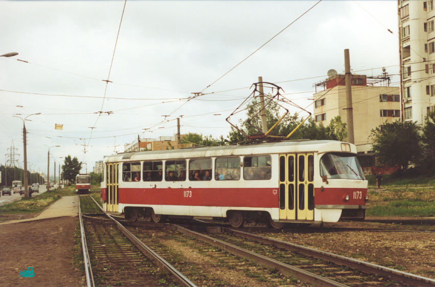 Самара, Tatra T3SU (двухдверная) № 1173