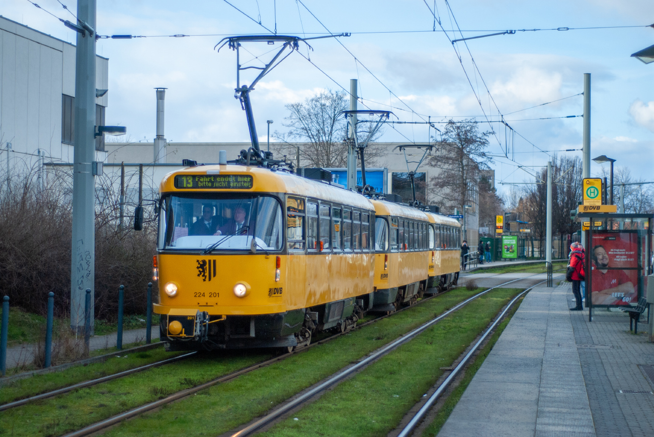 Дрезден, Tatra T4D-MT № 224 201