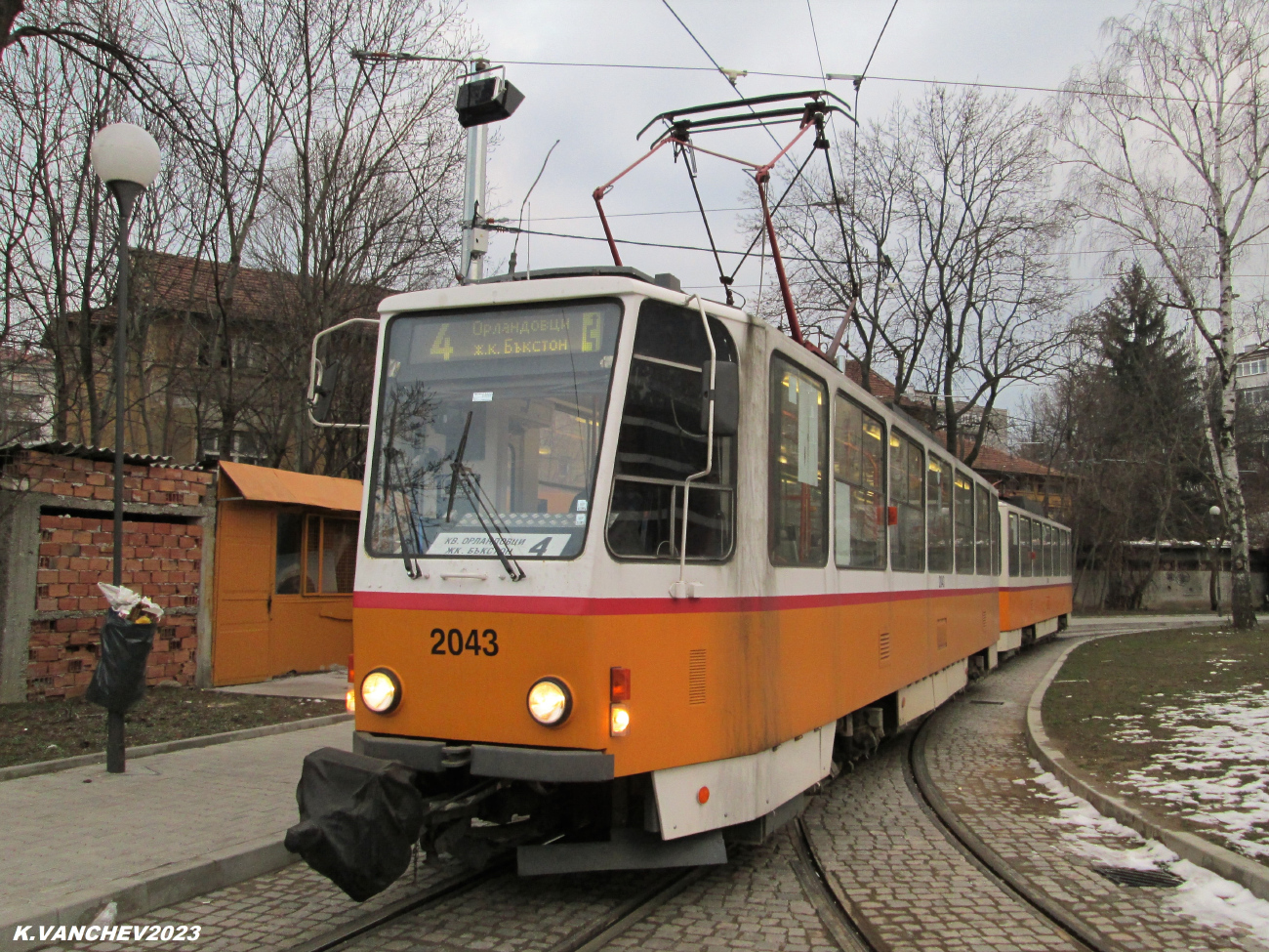 София, Tatra T6A2SF № 2043