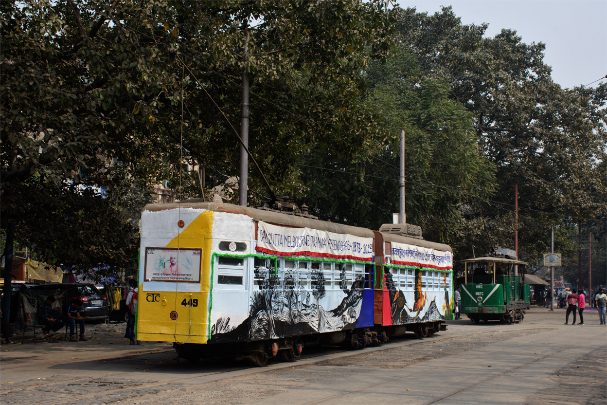 Калькутта, Calcutta Class K № 449; Калькутта — Трамятра 2023 & 150 лет трамваям в Калькутте