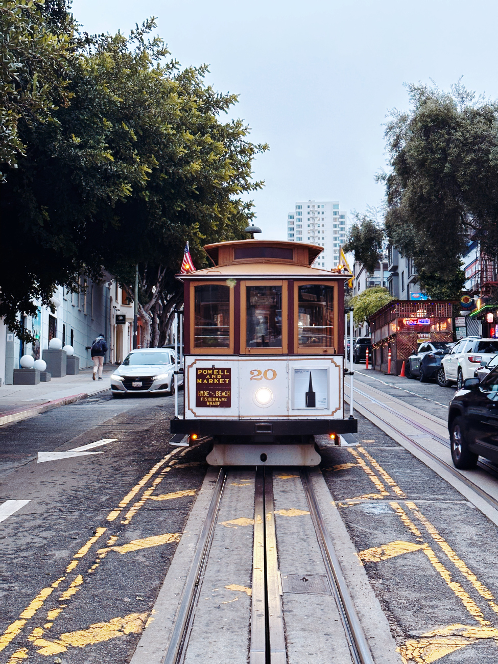 Сан-Франциско, область залива, Carter cable car № 20