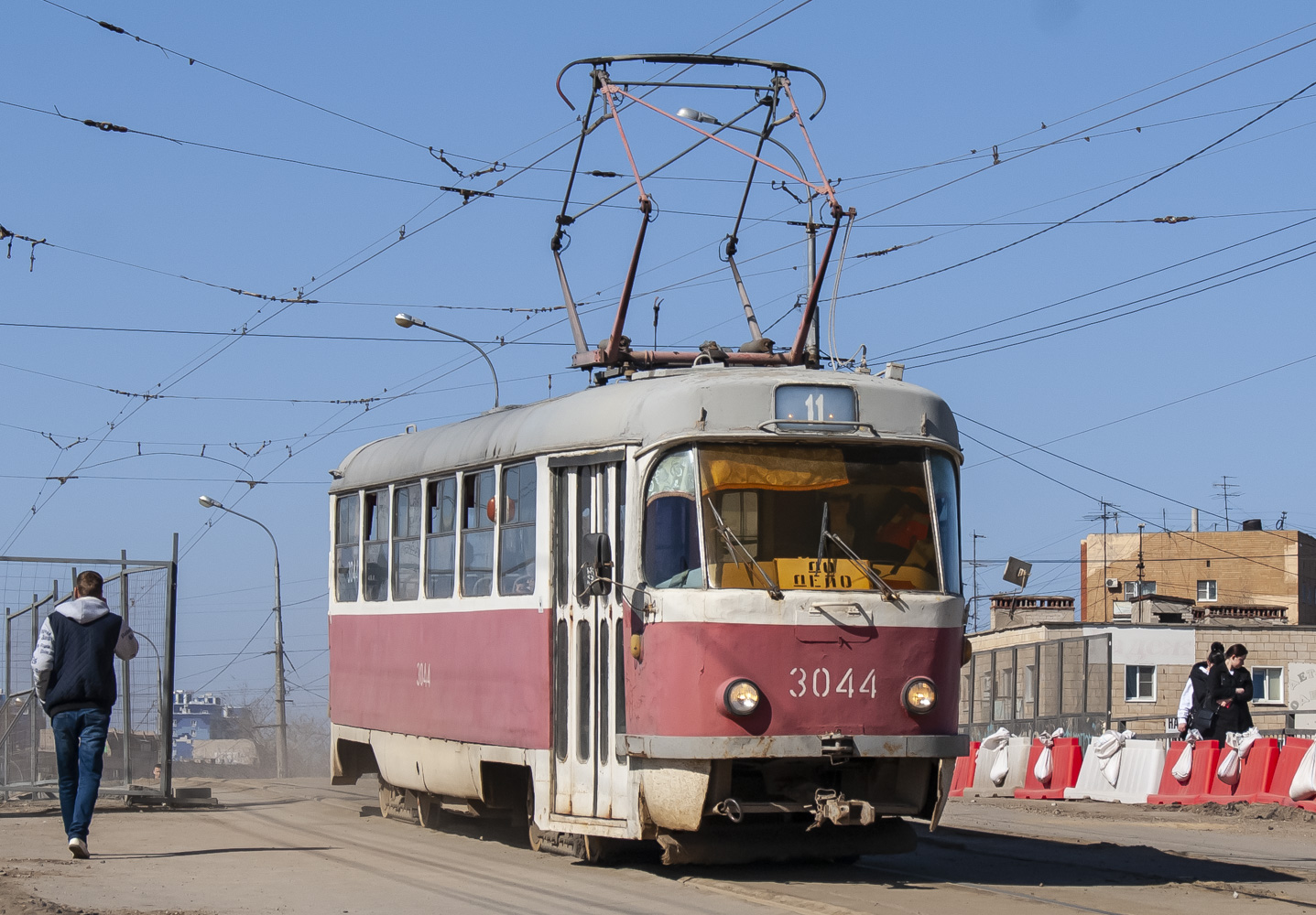 Волгоград, Tatra T3SU (двухдверная) № 3044
