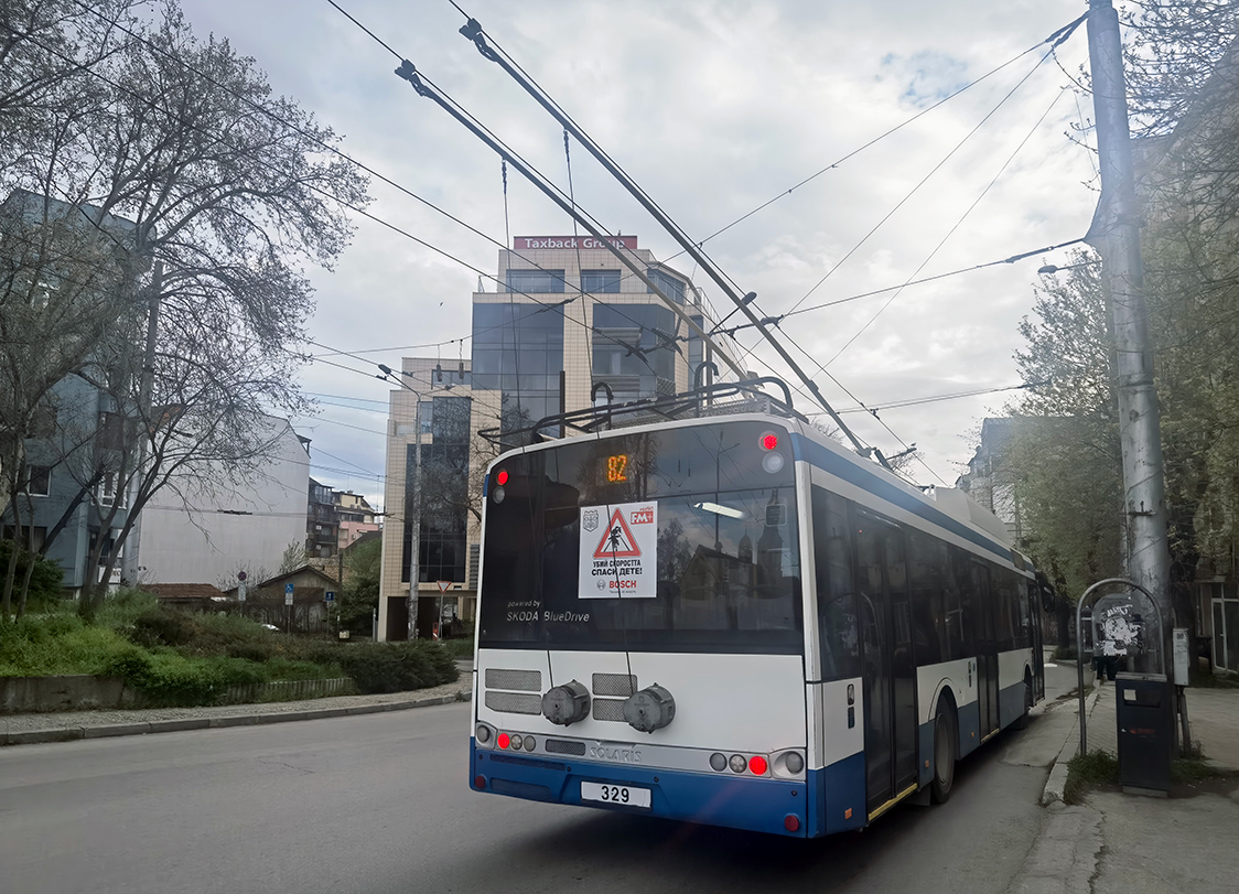 Варна, Škoda 26Tr Solaris III № 329
