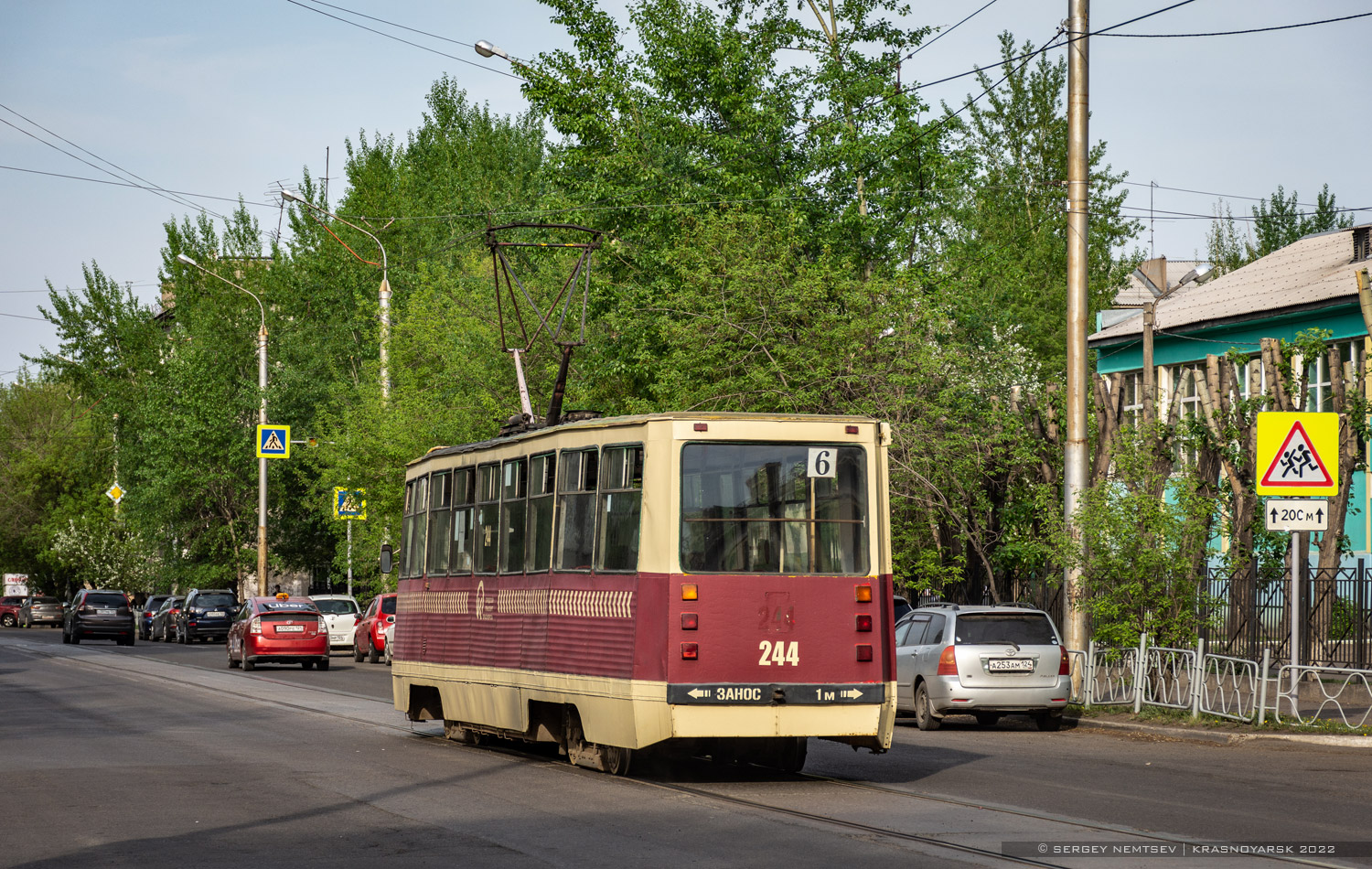 Красноярск, 71-605 (КТМ-5М3) № 244
