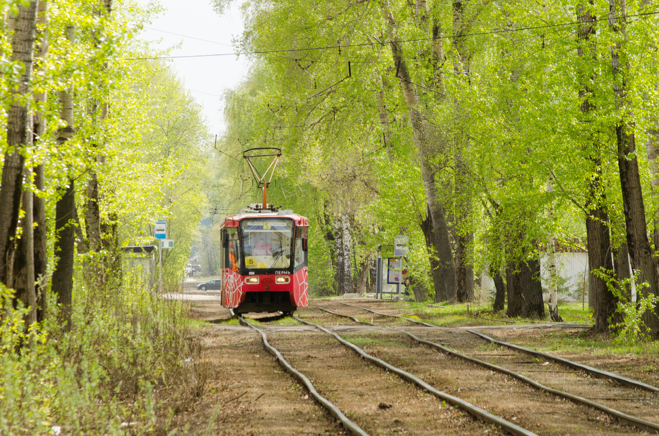 Пермь, 71-619К № 094; Пермь — Трамвайные линии и инфраструктура