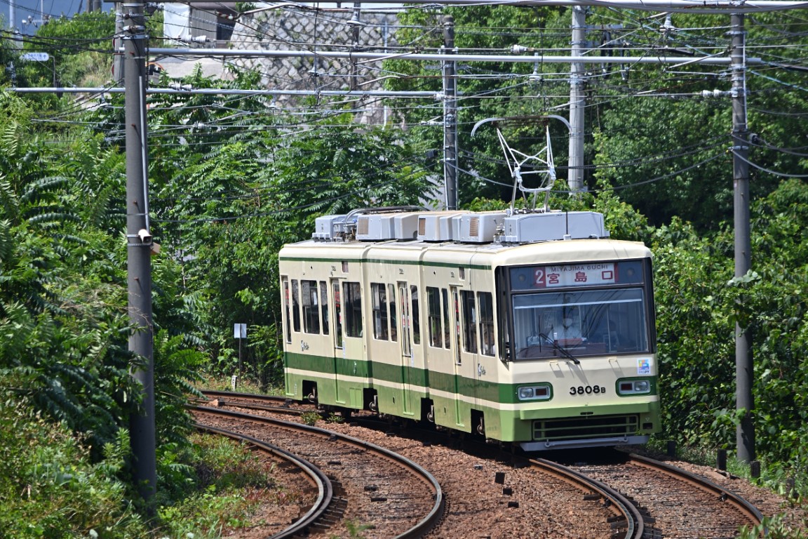 Хиросима, Green Liner Hiroshima series 3800 № 3808