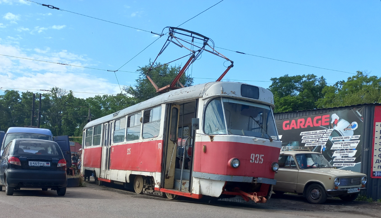 Донецк, Tatra T3SU № 935 (3935)