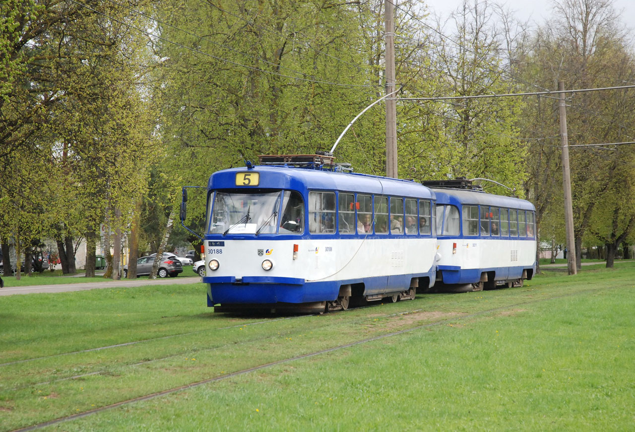 Рига, Tatra T3A № 30188