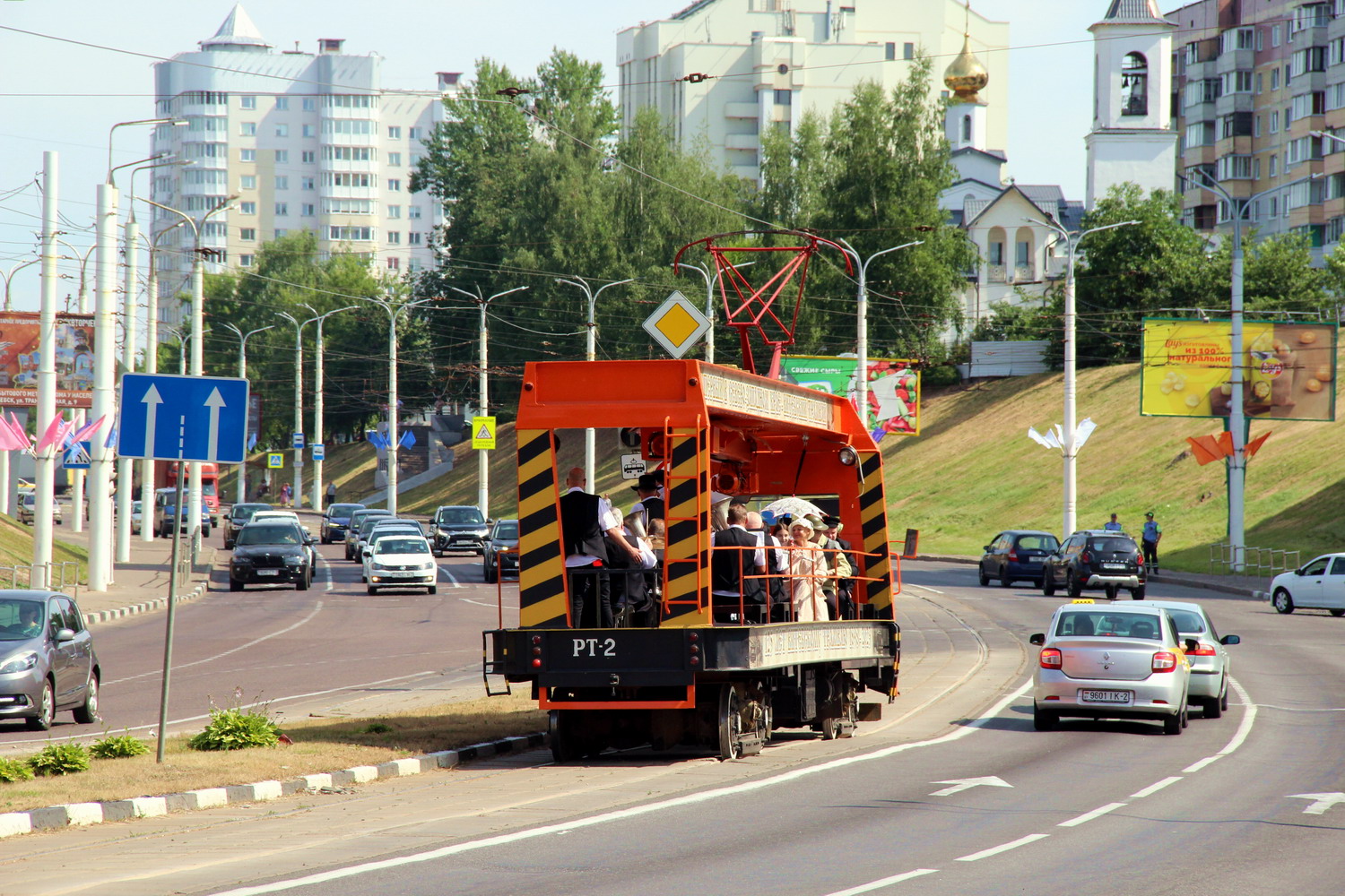 Витебск, ТК-28А № РТ-2; Витебск — Парад в честь 125-летнего юбилея трамвая в Витебске