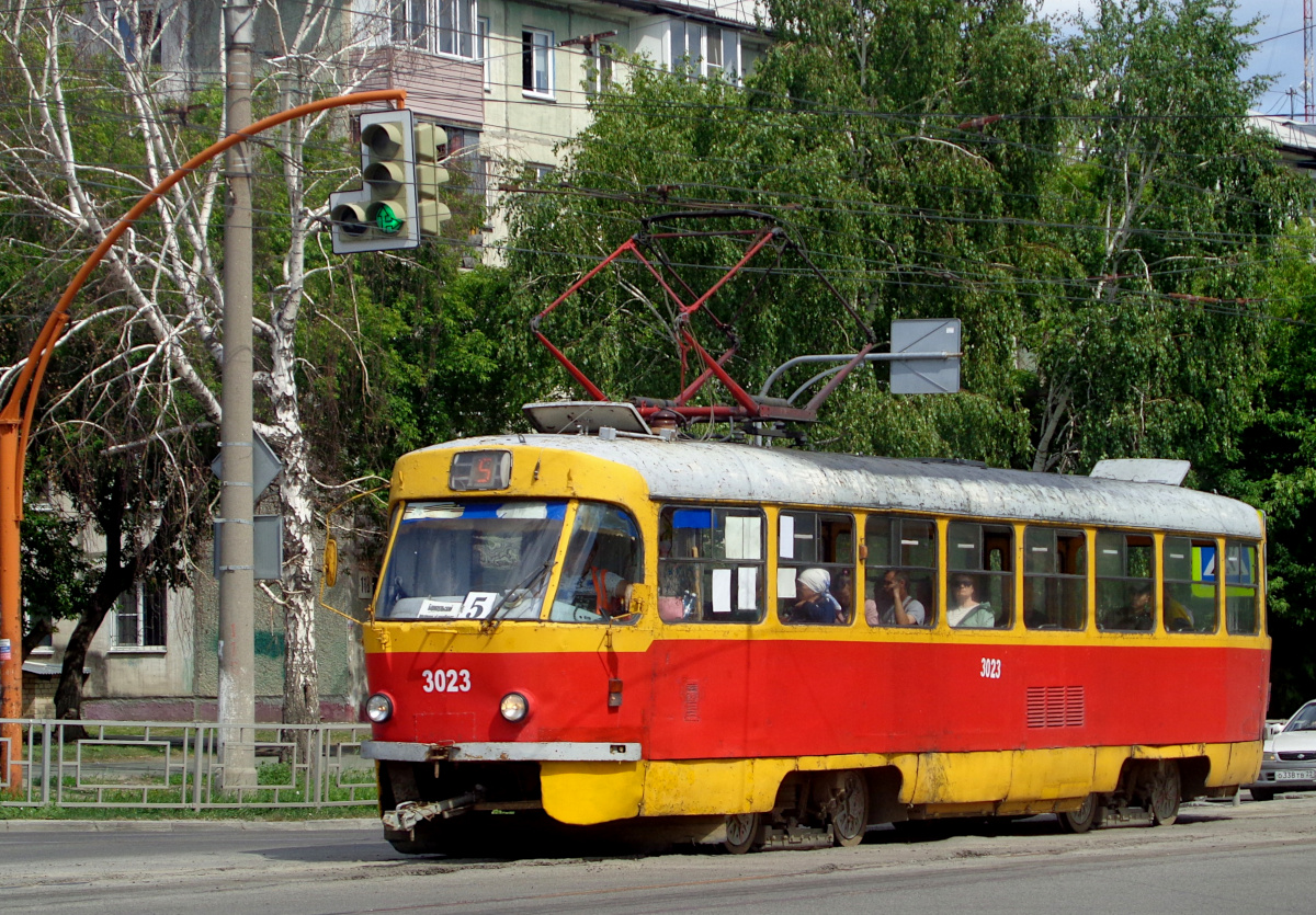 Барнаул, Tatra T3SU № 3023