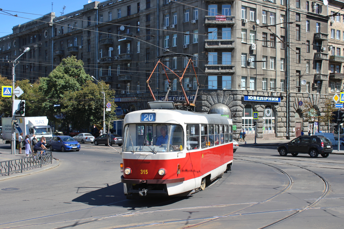 Харьков, Tatra T3SUCS № 315
